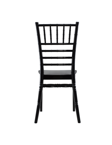 Pack de 4 sillas Chiavari vintage NEGRO Silla Chiavarina Catering Diseño clásico