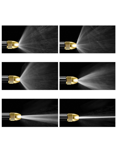 Manguera jardín de plástico 5m con pistola...