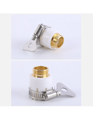 Manguera jardín de plástico 5m con pistola...