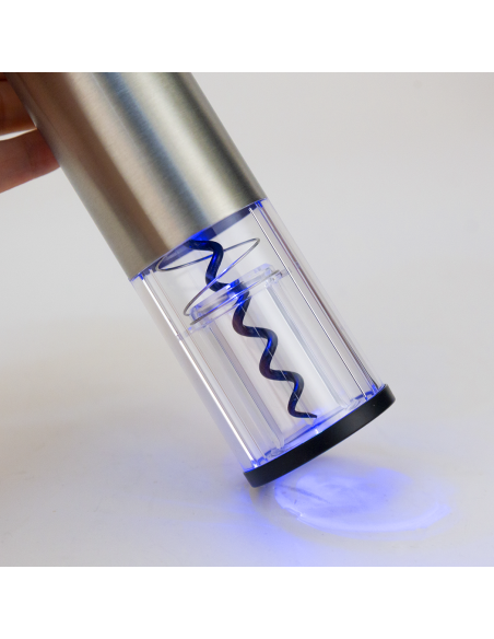 Abridor de botellas eléctrico con pilas sacacorchos automático juego de vino