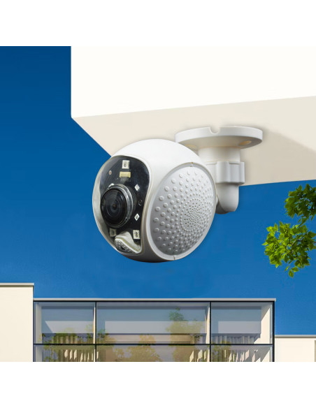 Cámara IP Wi-Fi Full HD con función de sirena y con aplicación