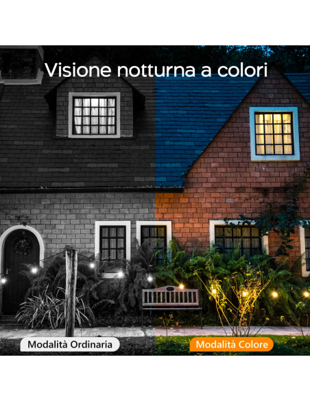 Cámara IP Wi-Fi Full HD con función de sirena y con aplicación