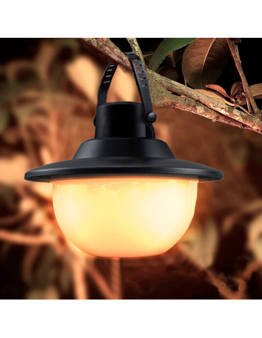 Lámpara Camping Luz Amarilla 3 Tipos de Brillo...