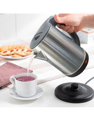 Hervidor Eléctrico de Acero Inoxidable 1.8lt...