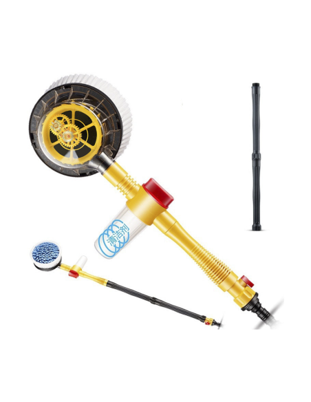 Cepillo giratorio de alta presión para lavado de lunascoche con depósito jabón