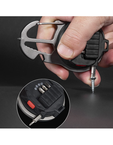 Mini linterna LED multiusos portátil y...