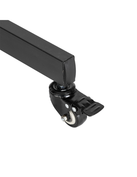 Soporte carro de TV 4 Ruedas Giratorias Soporte para TV Móvil hasta 50Kg