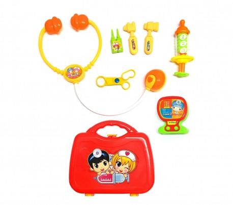 Maletín infantil con accesorios de medico 373023