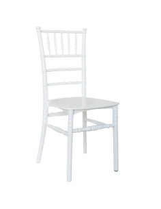 Pack 6 sillas Chiavari blancas silla vintage para... 2