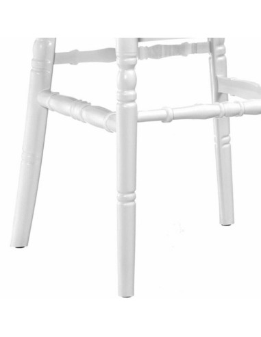 Pack 6 sillas Chiavari blancas silla vintage...