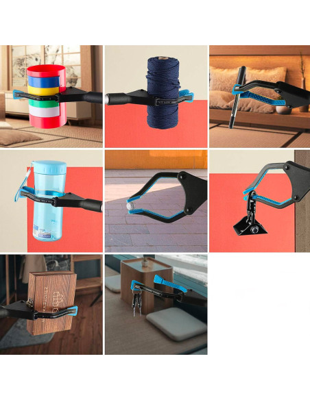 Pinza telescópica para recogida de objetos con pinza plegable largura de 82cm