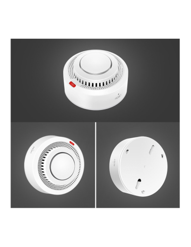Detector de humo inalámbrico Control por APP...