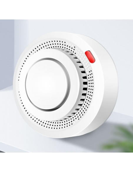 Detector de humo inalámbrico Control por APP Alarma de sonido inteligente WI-Fi