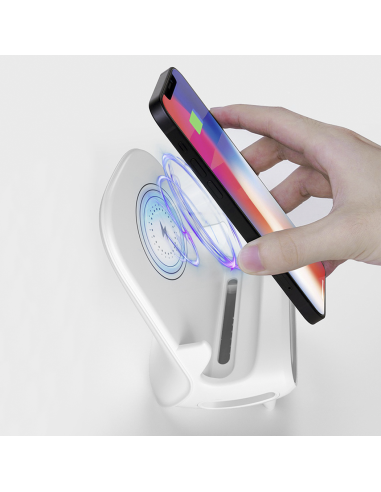 Cargador inalámbrico por inducción amplifica el...