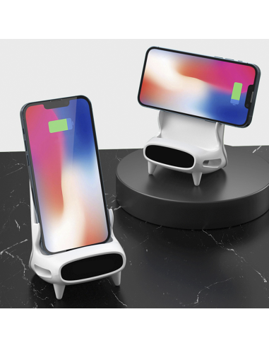 Cargador inalámbrico por inducción amplifica el...