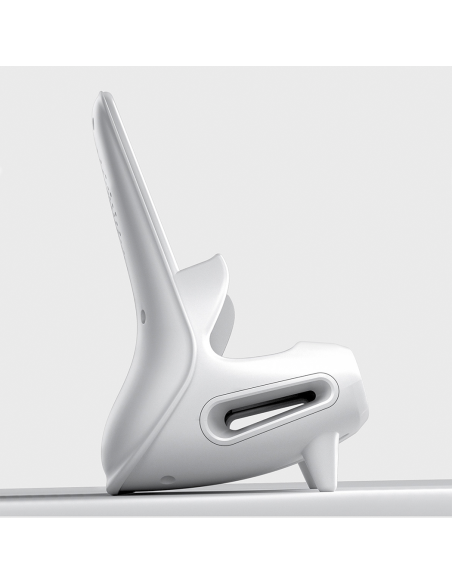 Cargador inalámbrico por inducción amplifica el sonido para los smartphones