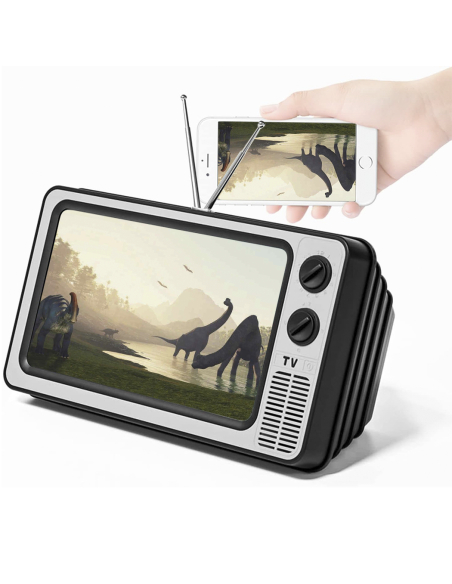 Amplificador de imagen para smartphone efecto lupa 12" Estilo Vintage