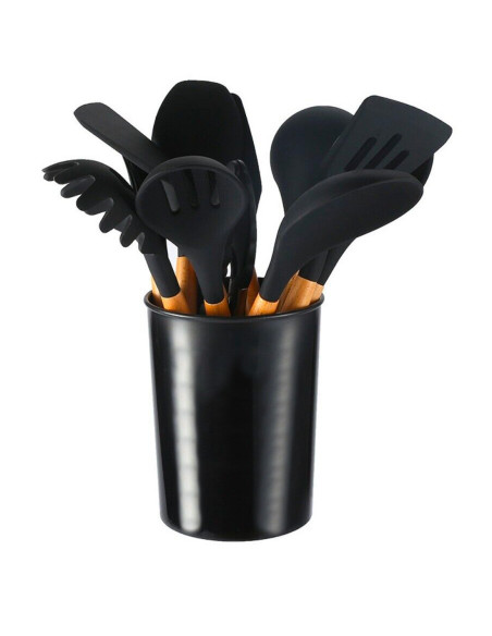 12 utensilios de cocina silicona de calidad alimentaria antiadherente resistente