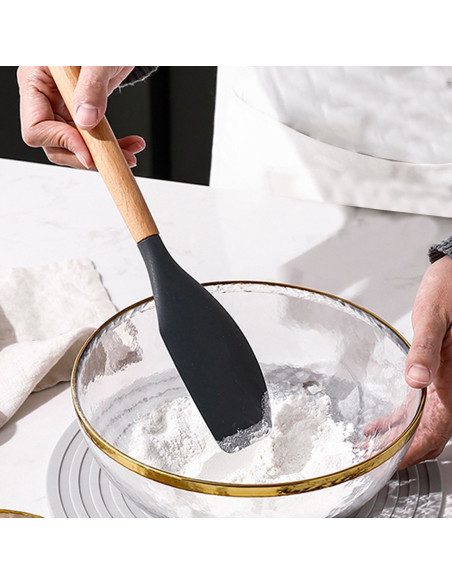 12 utensilios de cocina silicona de calidad alimentaria antiadherente resistente