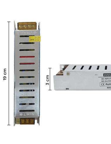 Fuente alimentación estabilizada 24V...