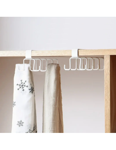 Soporte colgante para tazas y vasos 12 ganchos...