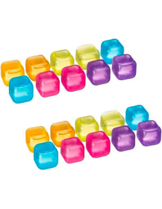 Cubitos de Hielo Reutilizables de Silicona set de 20...