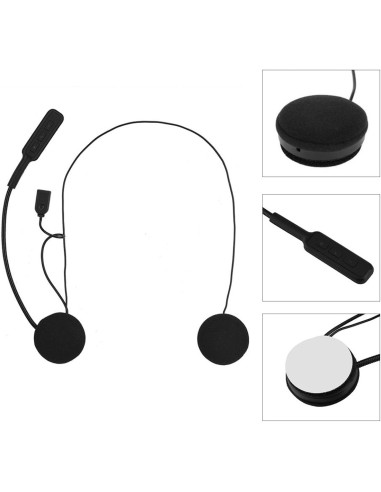 Auriculares para casco de motocicleta con...