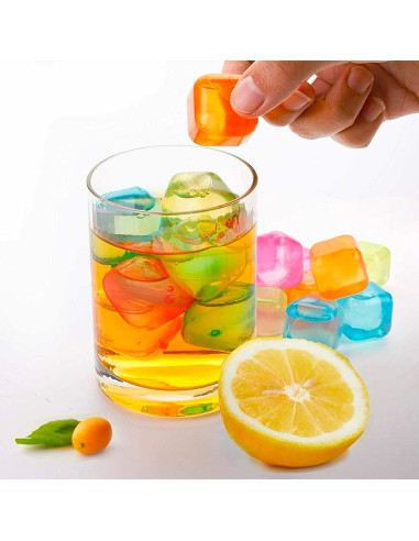 Set 60 Cubitos de Hielo Reutilizables de...