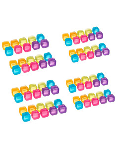 Set 100 Cubitos de Hielo Reutilizables de Silicona...
