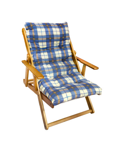 Recambio cojín acolchado de madera para Sillón...