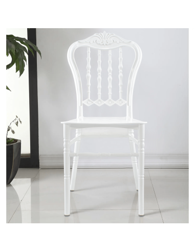 Set de 2 sillas Emilia blancas de...