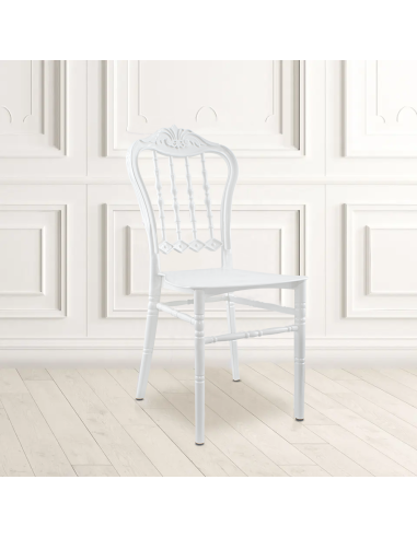 Set de 2 sillas Emilia blancas de...