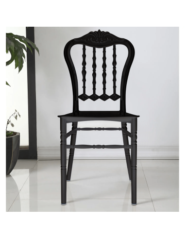 Set 6 Sillas Emilia Blancas o Negras PP Vintage...