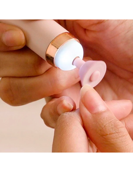 Mini torno de Uñas Eléctrico Portátil Recargable a 12.000 RPM con 2 Velocidades