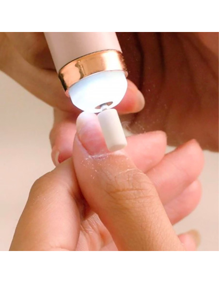 Mini torno de Uñas Eléctrico Portátil Recargable a 12.000 RPM con 2 Velocidades