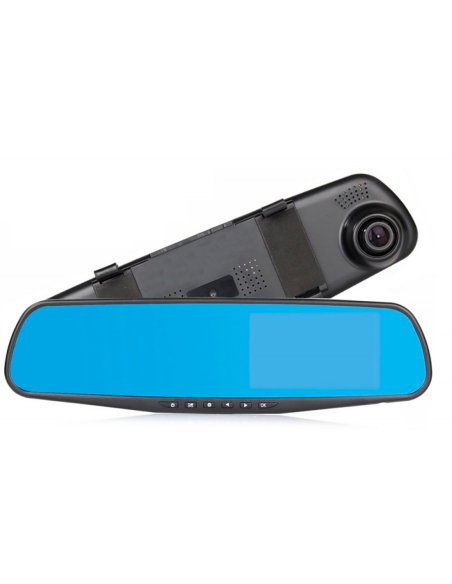 Espejo retrovisor con cámara y pantalla LCD de 4.3" DVR Video Full HD 1080P