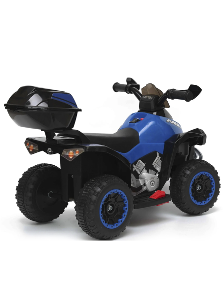 LT928 Mini Quad Eléctrico para Niños Deluxe 6V Luces Sonidos Baúl de Almacenaje