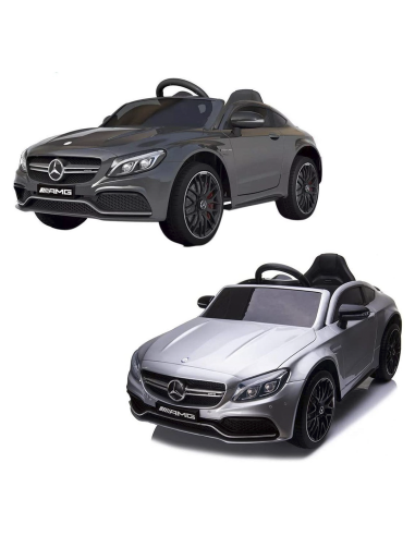 Coche Eléctrico para Niños Mercedes C63 LT925 Pintado Control Remoto y Luces LED