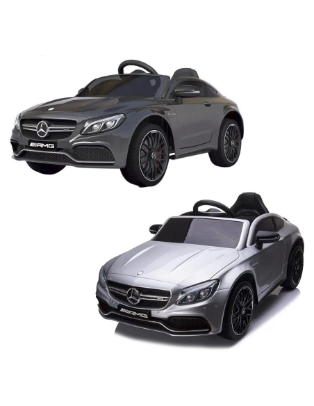 Coche Eléctrico para Niños Mercedes C63 LT925 Pintado Control Remoto y Luces LED