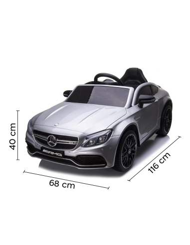 Coche Eléctrico para Niños Mercedes C63 LT925...