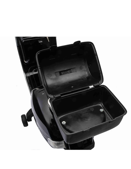 Piaggio Vespa PX 150 Full eléctrica 12V para niños con baúl y pantalla MP3