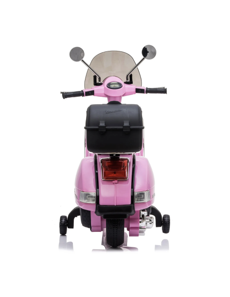 Piaggio Vespa PX 150 Full eléctrica 12V para niños con baúl y pantalla MP3