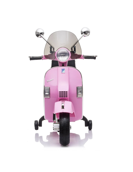 Piaggio Vespa PX 150 Full eléctrica 12V para niños con baúl y pantalla MP3
