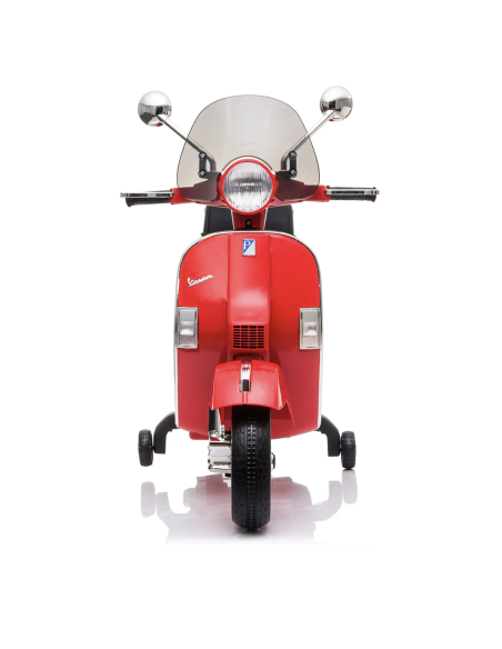 Piaggio Vespa PX 150 Full eléctrica 12V para niños con baúl y pantalla MP3