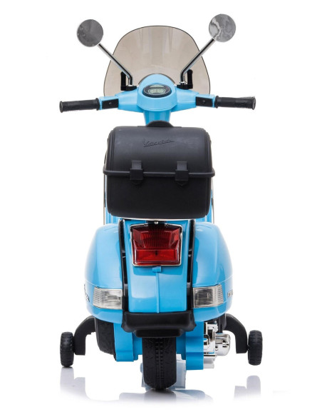 Piaggio Vespa PX 150 Full eléctrica 12V para niños con baúl y pantalla MP3