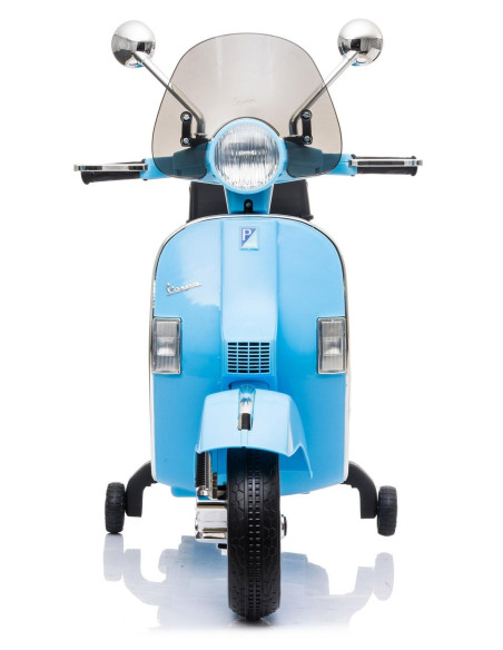 Piaggio Vespa PX 150 Full eléctrica 12V para niños con baúl y pantalla MP3