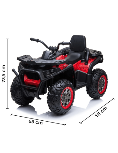 LT898 Quad eléctrico ATV 2.0 para niños con MP3...