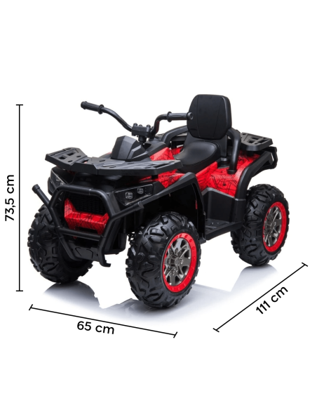 LT898 Quad eléctrico ATV 2.0 para niños con MP3 y 4 amortiguadores