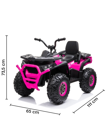 LT898 Quad eléctrico ATV 2.0 para niños con MP3...