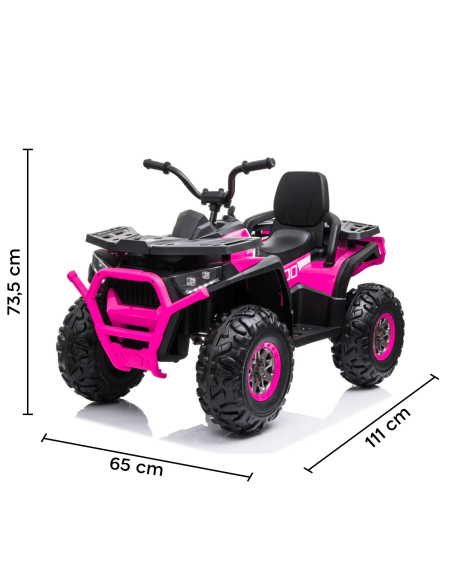 LT898 Quad eléctrico ATV 2.0 para niños con MP3 y 4 amortiguadores
